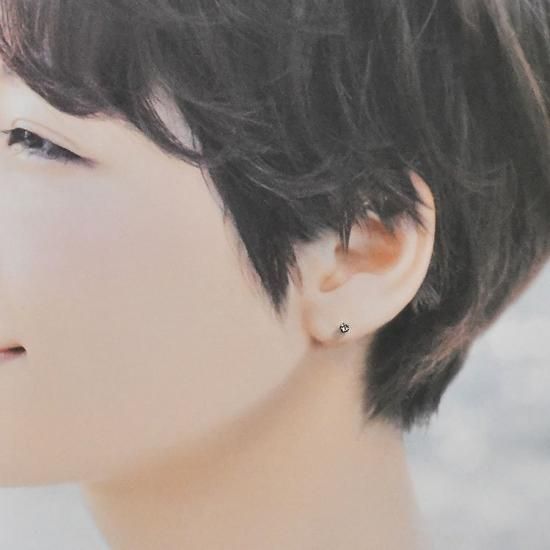 プラチナ ダイヤモンド ピアス 0.1ct（SIクラス・鑑別書カード付