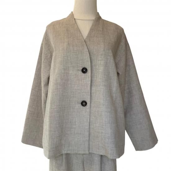 コットンリネンヤクジャケット | PRISTINE - Organic Place 成城フェアリー