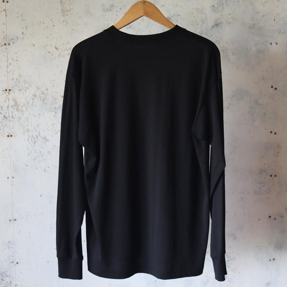 COMOLI コットンジャージ 長袖Tシャツ - DIMPLE