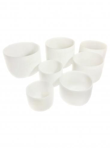 クリスタルボウル チャクラ7セット [8~14inch Key:C~B] / Crystal