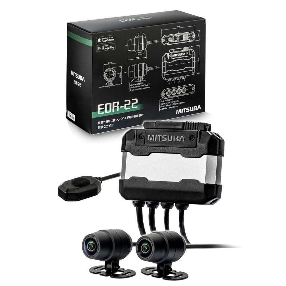 ドライブレコーダー バイク 前後2カメラ スタンダードモデル 2nd