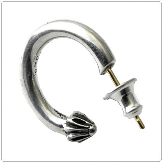 クロムハーツ（Chrome Hearts）ピアス プレーンフープ 【クロム