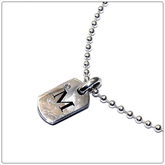 クロムハーツ（Chrome Hearts）ドッグタグ タイニー メイプルソープ