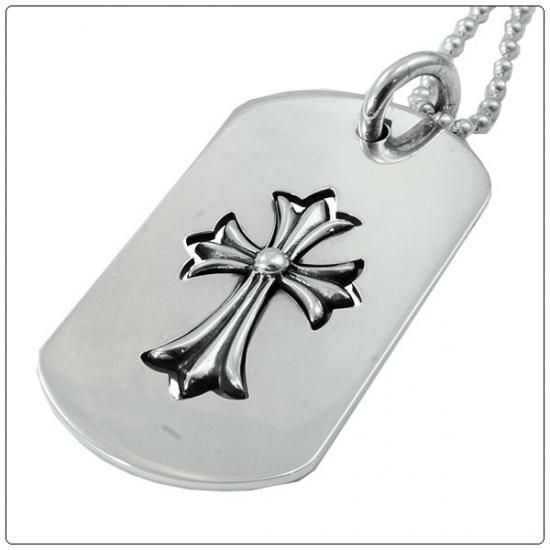 クロムハーツ（Chrome Hearts）ドッグタグ カットアウト クロス
