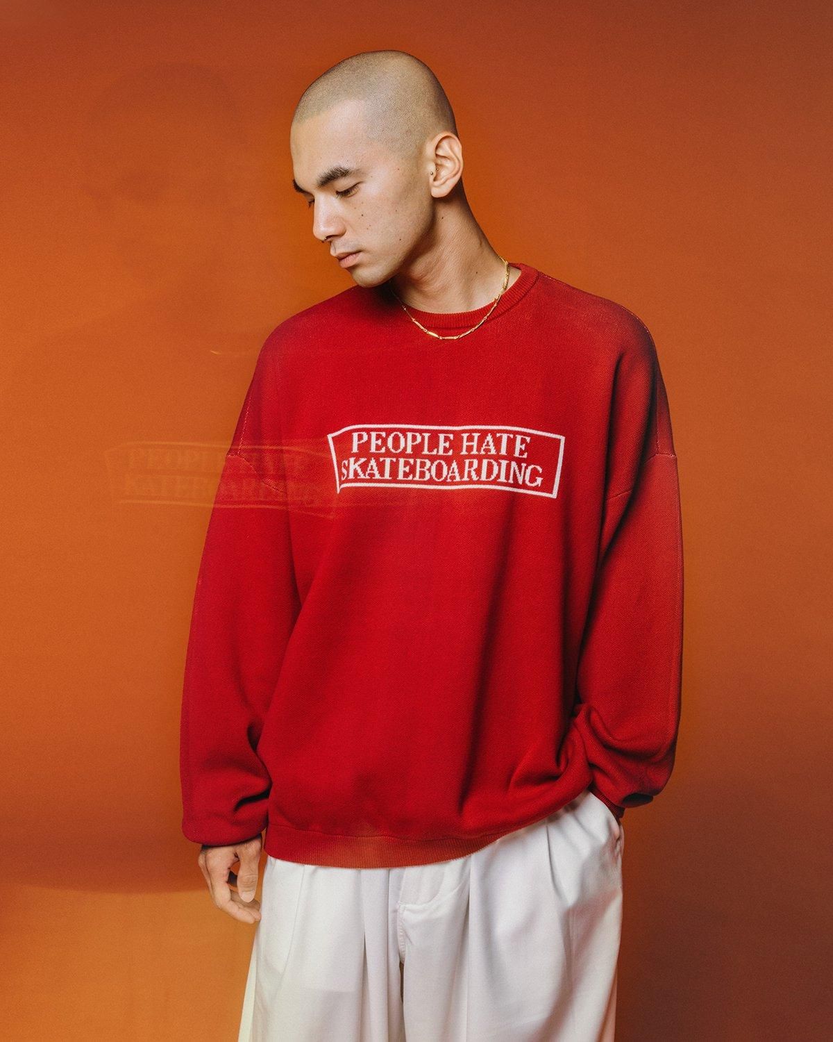 PEOPLE HATE SKATE SWEATER - TIGHTBOOTH® タイトブース オフィシャル