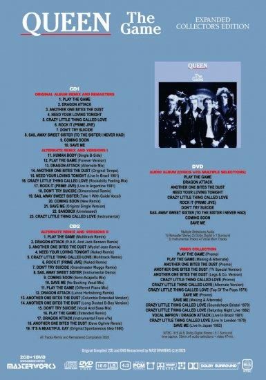 QUEEN / THE GAME-EXPANDED [2CD+DVD] - STRANGELOVE RECORDS