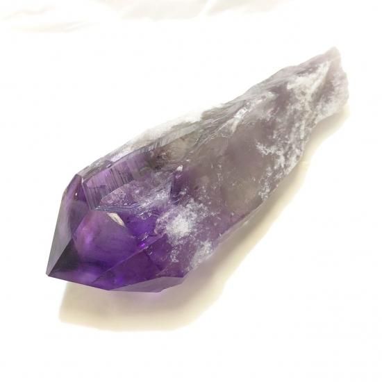 ネット限定・特大！】アメジストナチュラルポイントワンド／Lサイズ