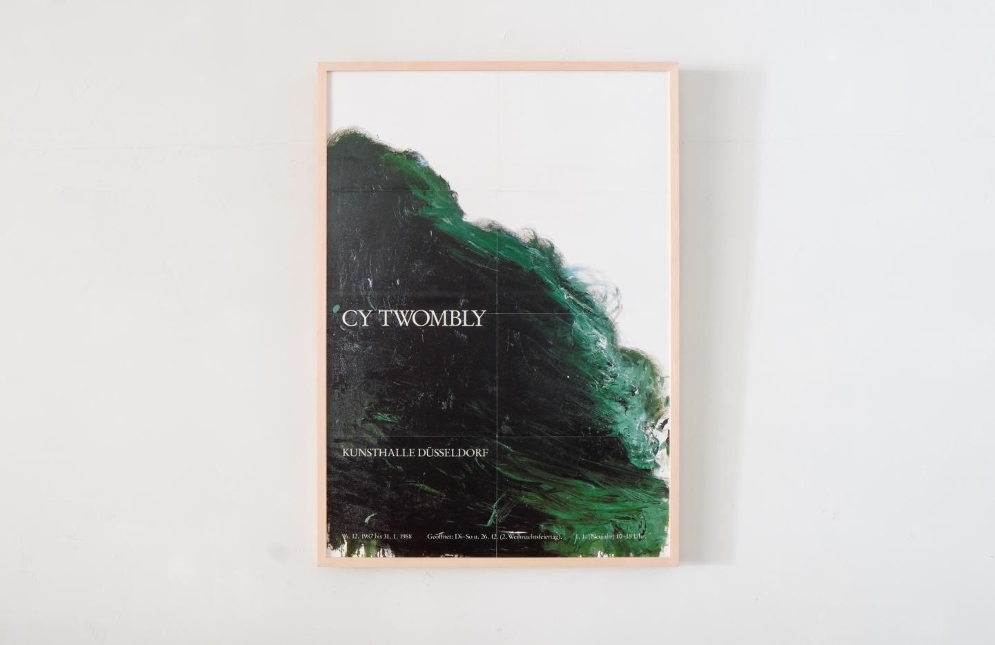Cy Twombly Kunsthalle Düsseldorf 1987 - サイ トゥオンブリー