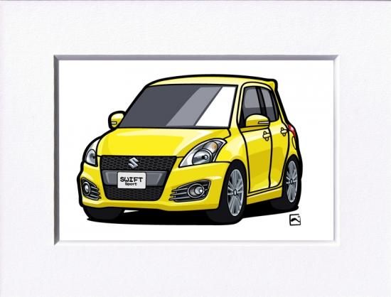 スイフト スポーツ ZC32S イラスト