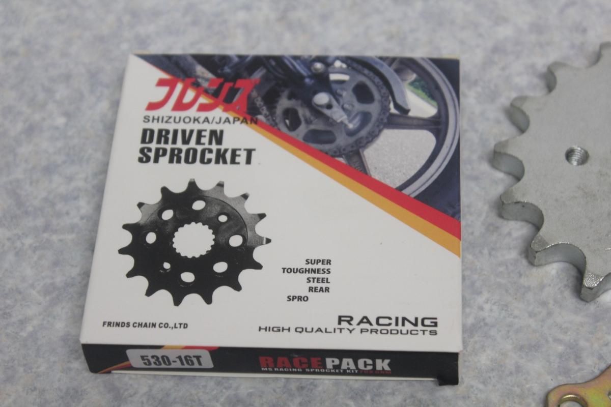 Z400FX Z400GP フロントスプロケット 金具付き 530-16T Z500FX Z550FX
