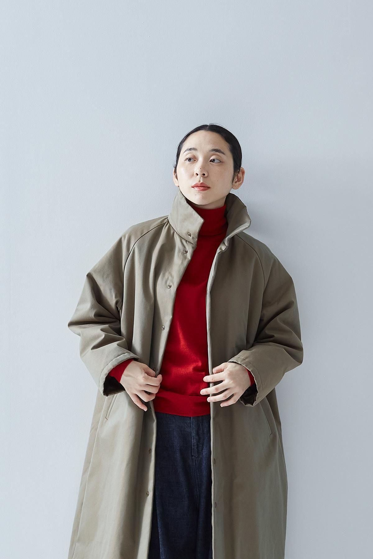 cotton batting coat / khaki - atelier naruse｜Online store｜the an