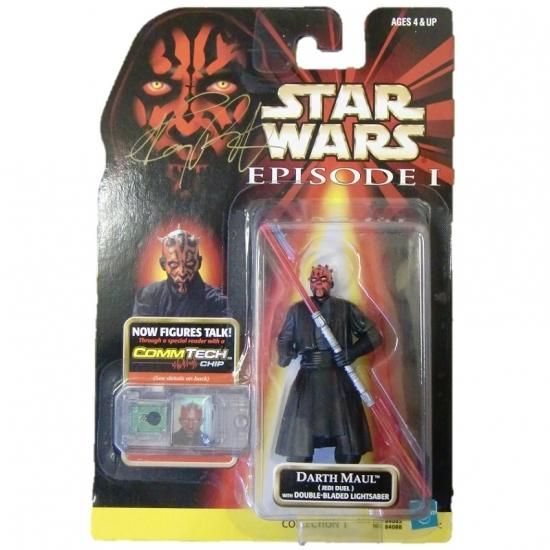 STARWARS レイ・パーク 直筆サイン入りフィギュア ダース・モール 映画