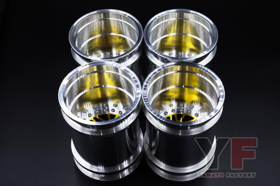 タミヤ1/10 クラッドバスター用 アルミホイール AG