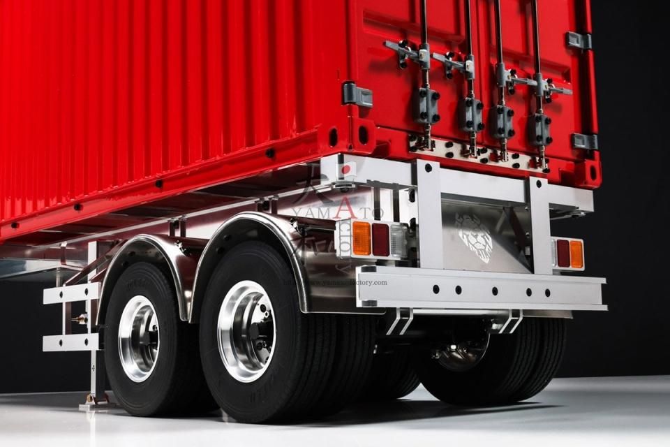 タミヤ1/14 フルメタル20ft 海上コンテナ 赤