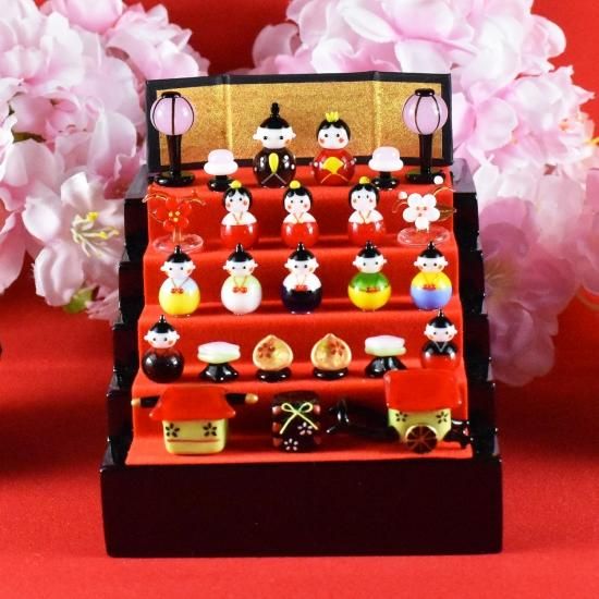 ガラス細工の季節飾り｜お雛さま飾り｜FGスタジオ｜フォーカート