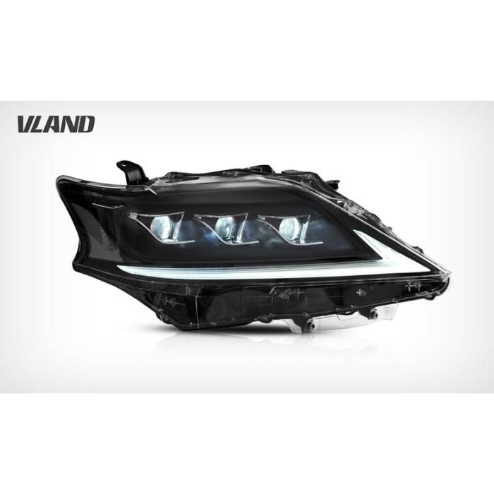 VLAND Lライン 10系RX後期用 LEDヘッドライト 三眼 LEXUS RX270 RX350