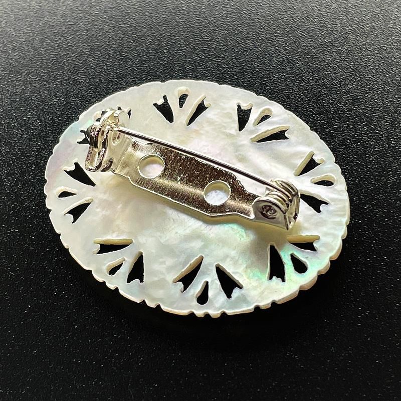 ベツレヘムパール Little Oval | ボタン・ブローチ - CO-【コー】東京