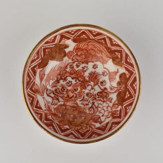 赤絵 獅子牡丹 盃 - 加賀九谷 ONLINE SHOP