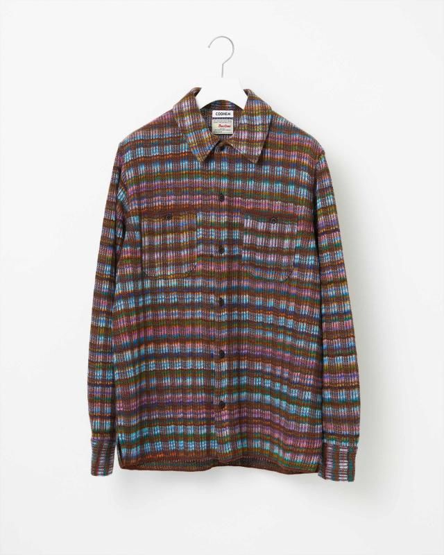 BASIC TWEED NO-COLLAR JACKET - Yonetomi STORE ONLINE｜ヨネトミ