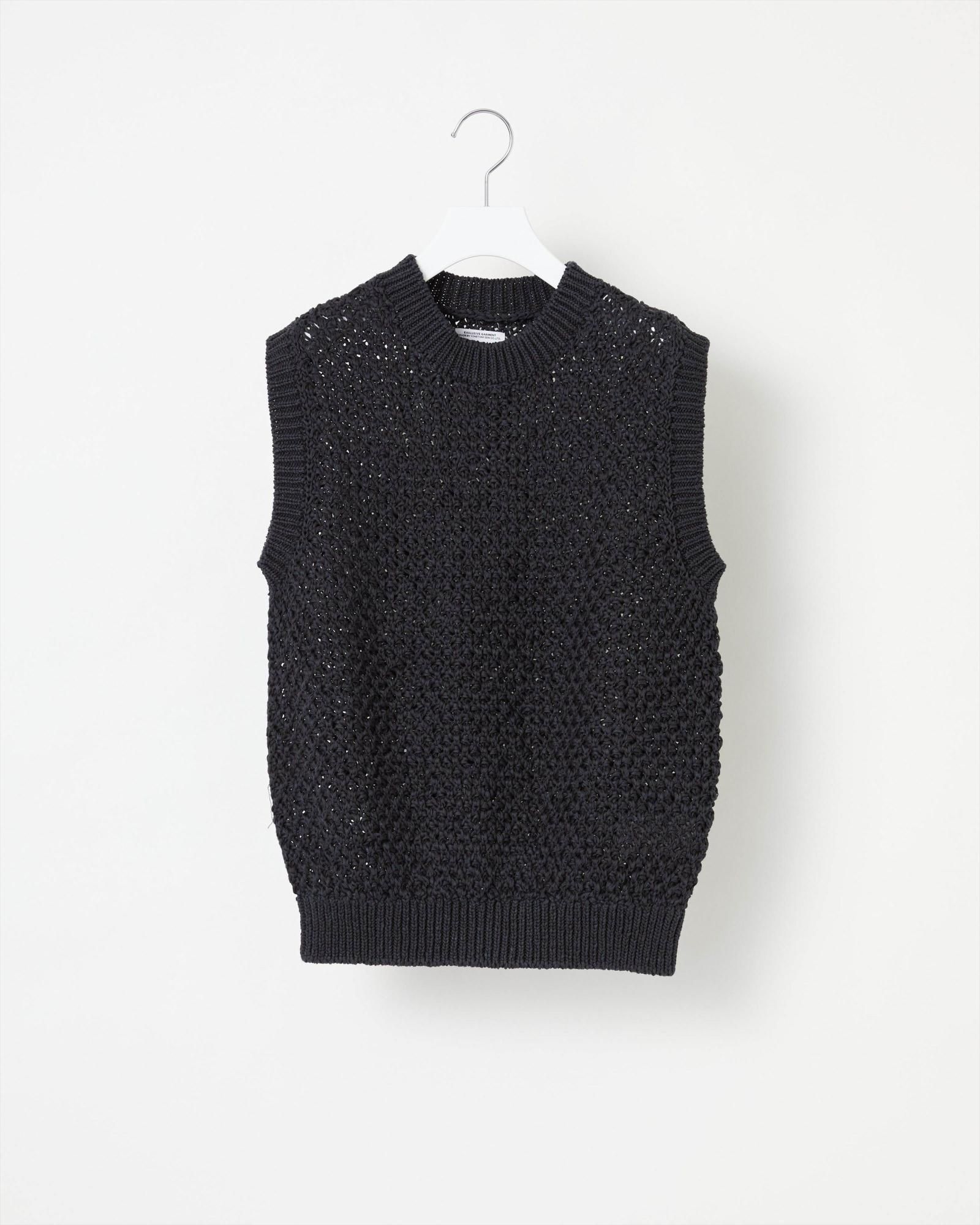 GIMA MESH KNIT VEST - Yonetomi STORE ONLINE｜ヨネトミストアオンライン