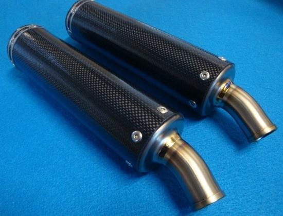 RZ/RZR チタンクロスレーシングチャンバー（350/250） 受注生産 - TOSH