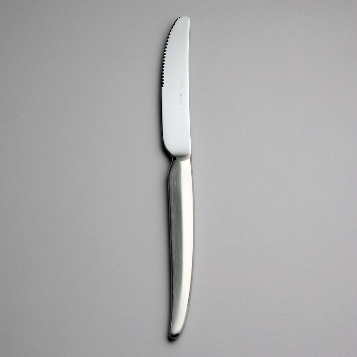 LUCKY WOOD 〈デラックス〉デザート（ディナー）ナイフ/最中柄・鋸刃