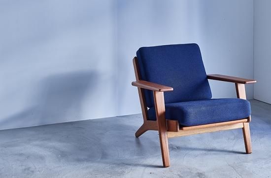 Hans j Wegner/ハンス J ウェグナー ゲタマ社 GE290 ネイビー×チーク