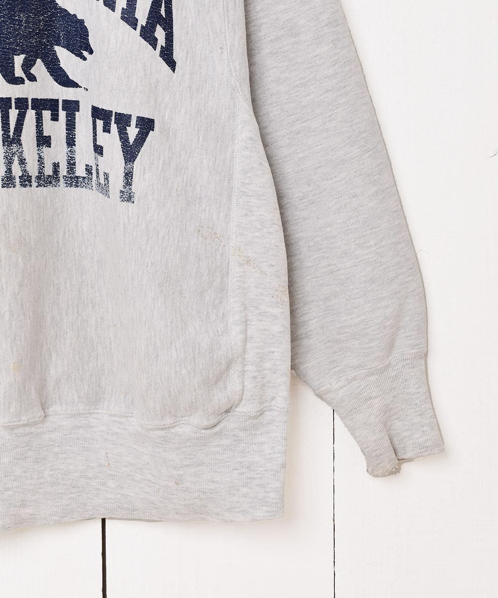 Champion リバースウィーブ 3段プリント スウェットシャツ - 古着屋