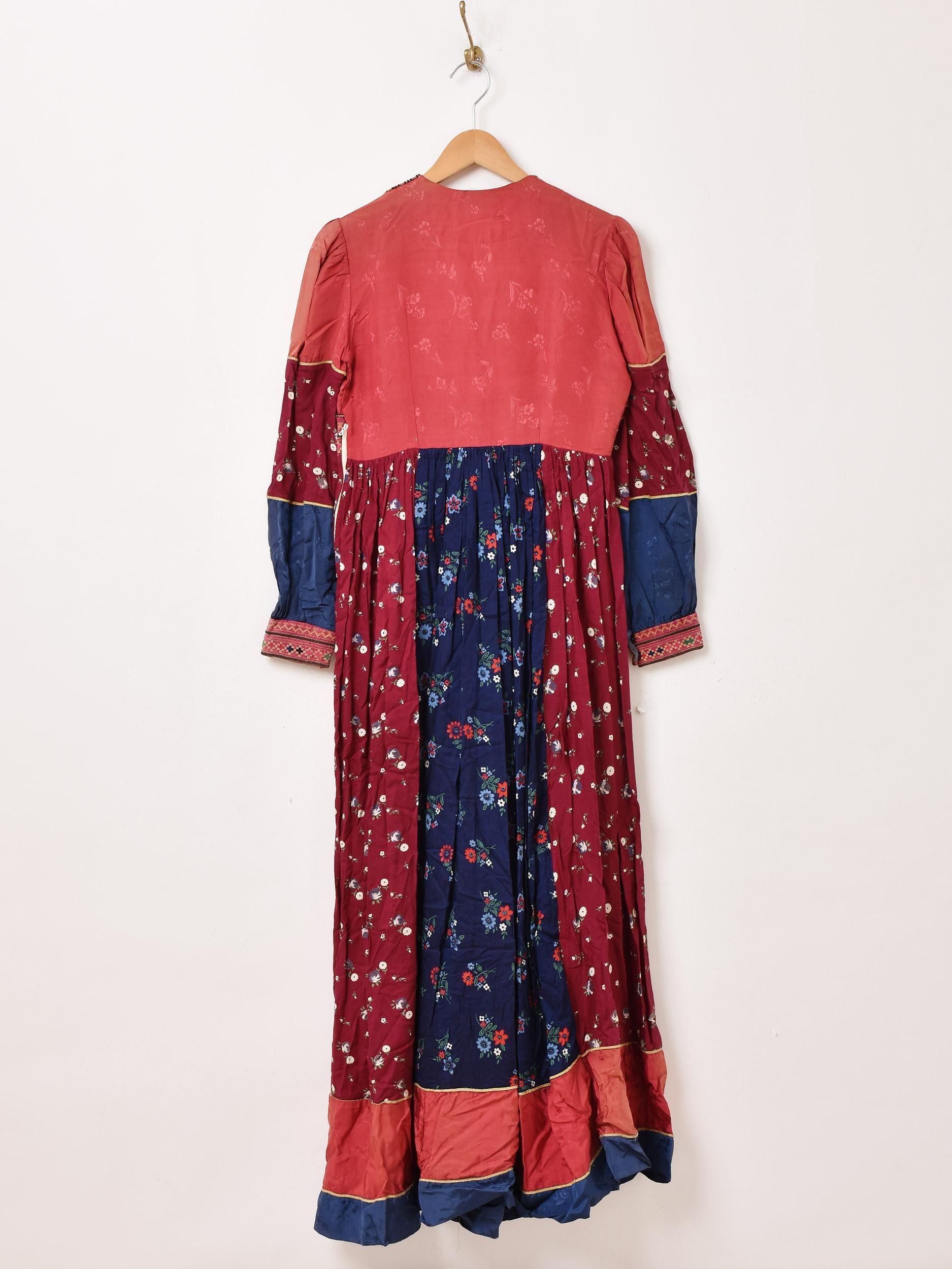 マーガレット・キンバー | エスニックロングスリーブドレス - 古着屋