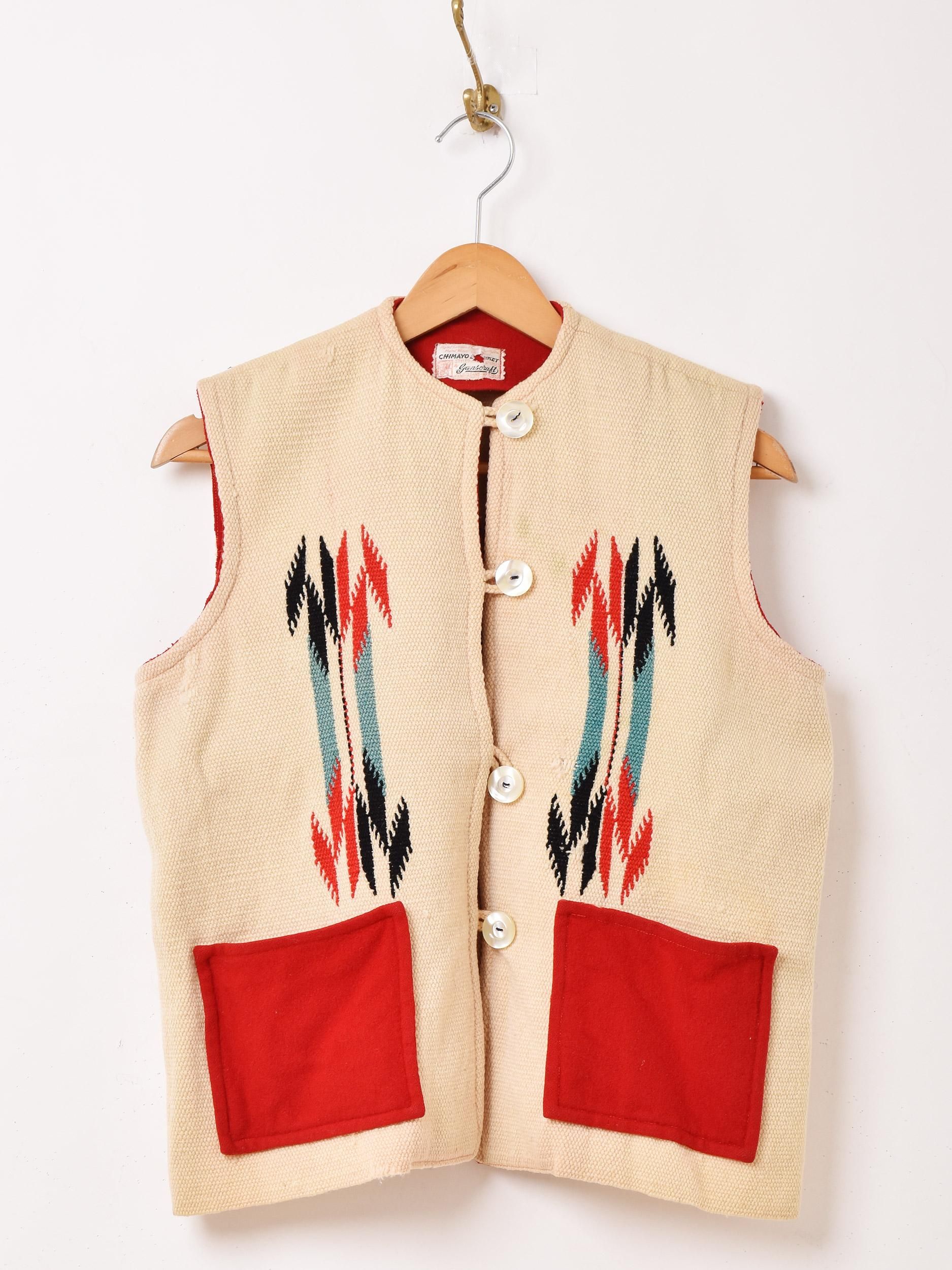 CHIMAYO BLANKET | ヴィンテージベスト - 古着屋グレープフルーツ