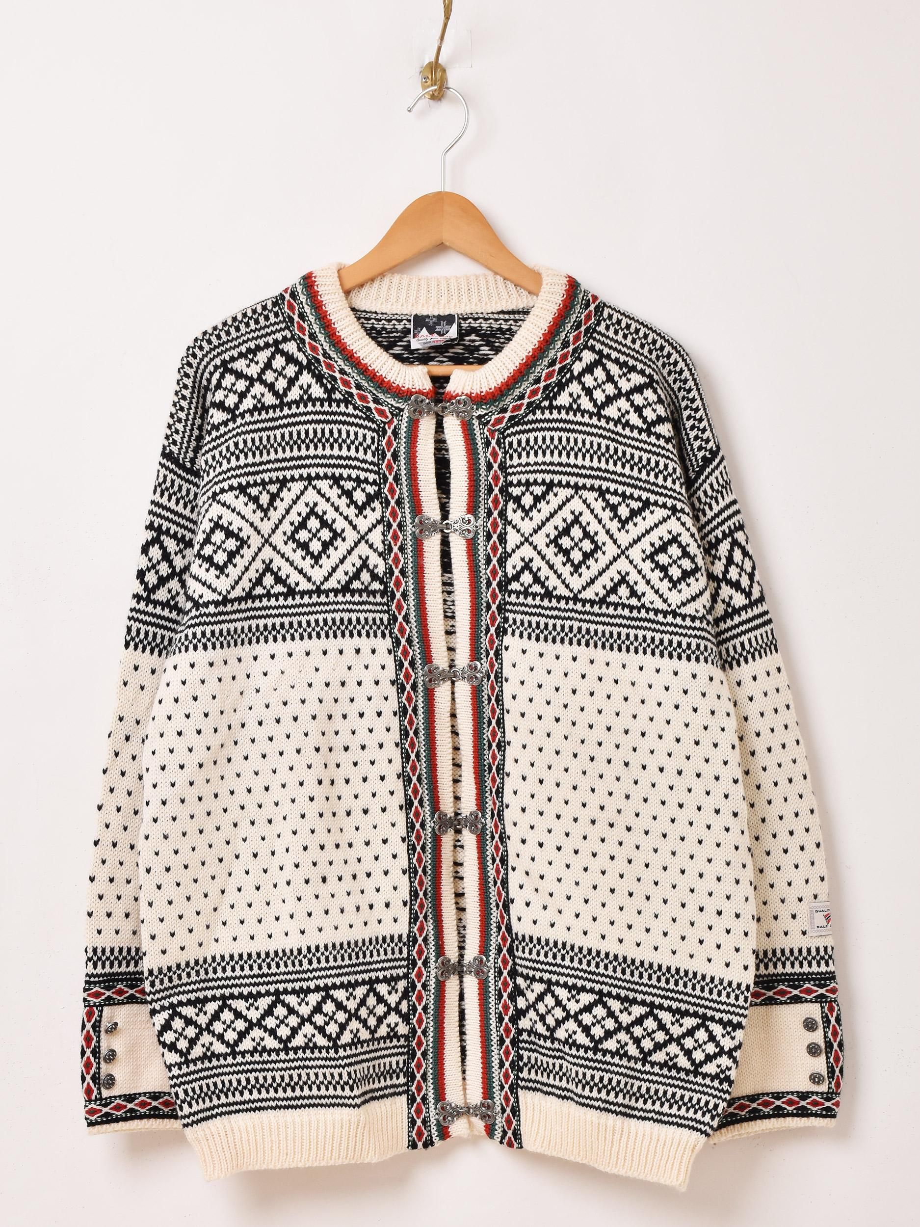 DALE OF Norway|ノルディックカーディガン - 古着屋グレープフルーツ