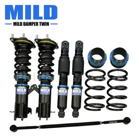 MILD TWIN】 車高調キット+ラテラルロッドのセット SUZUKI MK21S