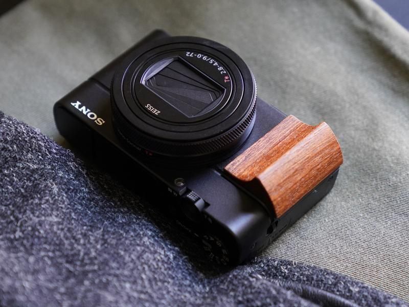 RX100シリーズ用ウッドグリップ