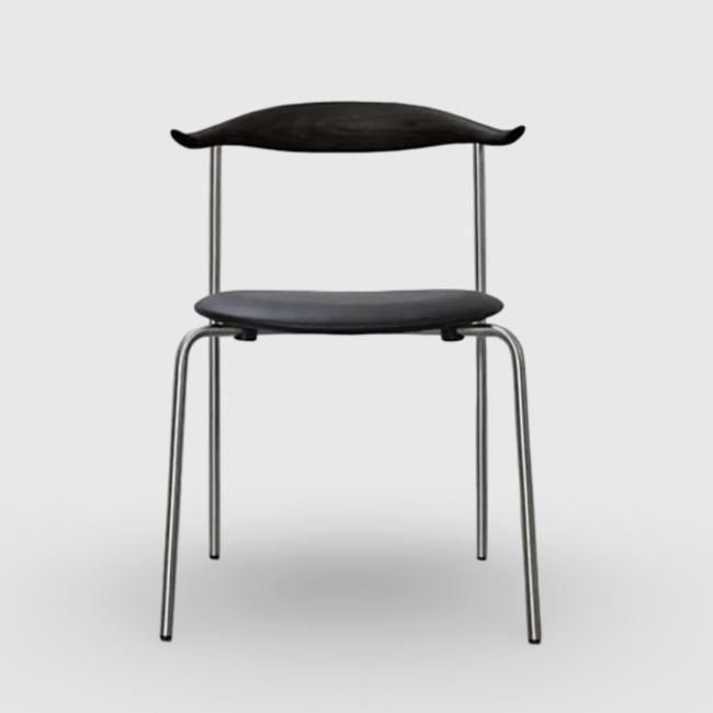 ハンス・J・ウェグナー】ブルホーンチェア|オーク材ブラック