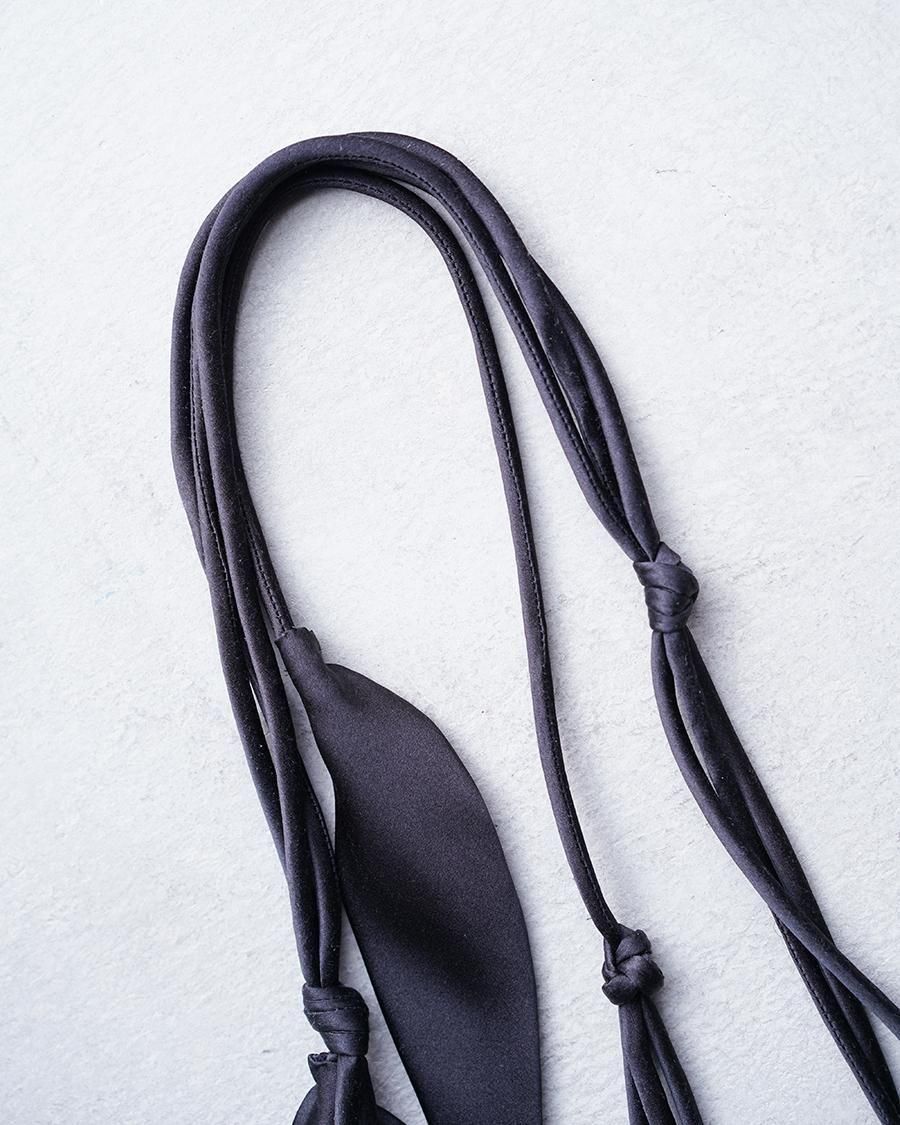 Mame Kurogouchi Floral Motif Silk Belt - Altamira