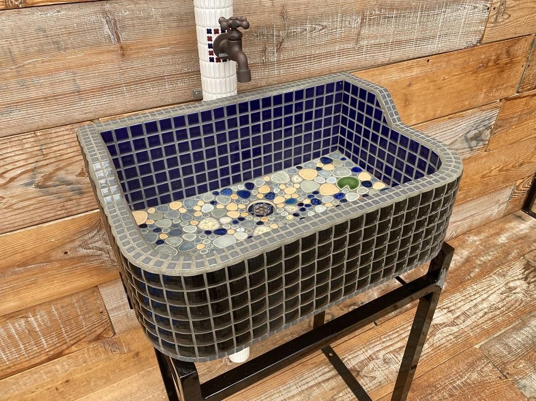 作善堂/SAZENDO SINKS 美濃焼タイルシンク｜レトロでおしゃれな日本製