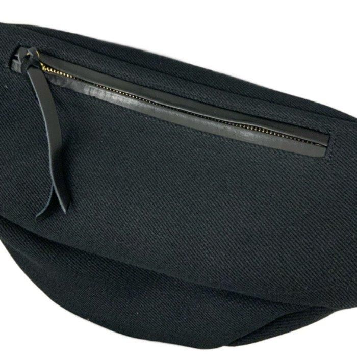 IRON HEART/アイアンハート】21oz黒鎧ウエストバッグ/IHE-37 REALDEAL