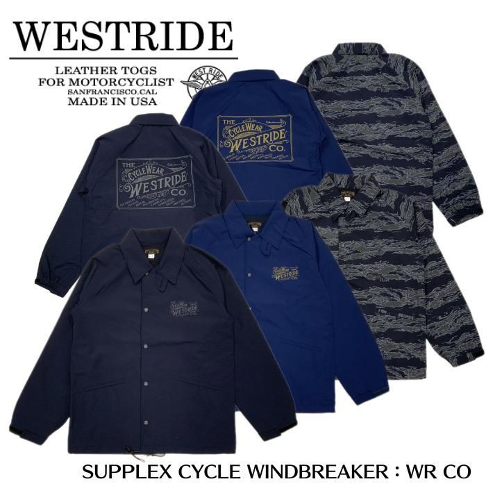 WESTRIDE/ウエストライド】ジャケット/SUPPLEX CYCLE WINDBREAKER：WR