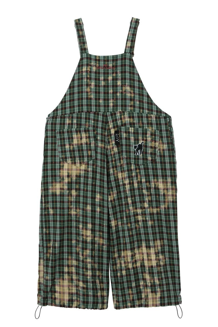 ビッグオーバーオール-チェック - ROY reflect overjoy