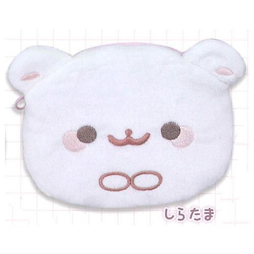 ポメラニアンもち もふもふポーチ [2.しらたま],ウルトラニュー