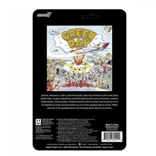 グリーン デイ Re Action フィギュア GREEN DAY Dookie Dog Super7