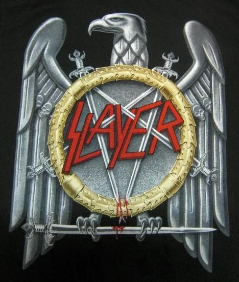 バンドTシャツ 公式 スレイヤー SLAYER Tシャツ,EAGLE,パウエル