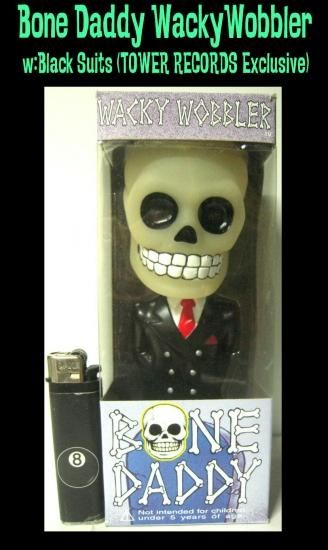 ボーンダディ,BoneDaddy 首振り WackyWobbler FUNKO 骸骨 ソフビ人形