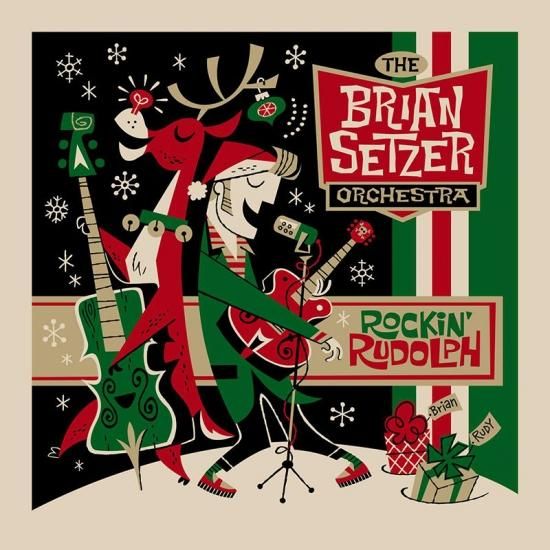 ブライアン セッツァー,シルクスクリーン ポスター,Brian Setzer