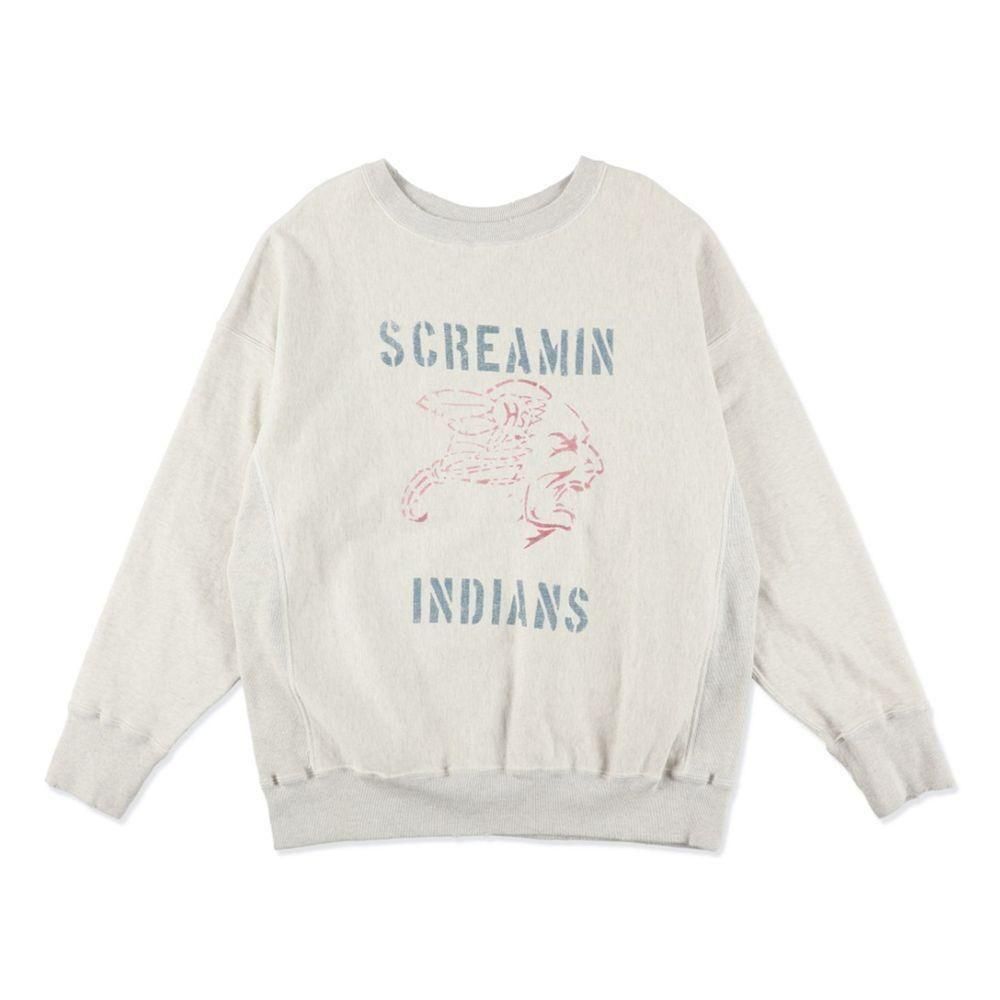 BOWWOW「SCREAMIN INDIANS SWEATSHIRT AGED - スウェットシャツ