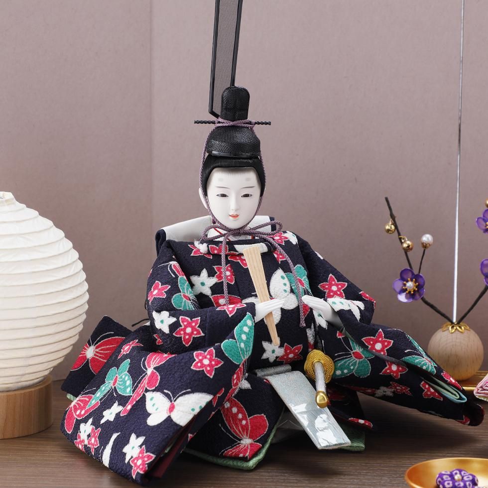 雛人形（ひな人形）「舞あかり」｜鈴木晃隆 親王飾り｜おしゃれで