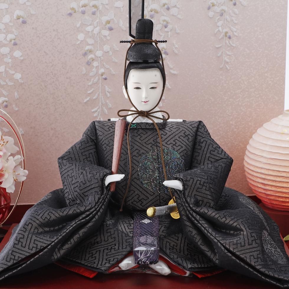 雛人形（ひな人形）「藤の雫」｜清水久遊 親王飾り｜最上位モデル