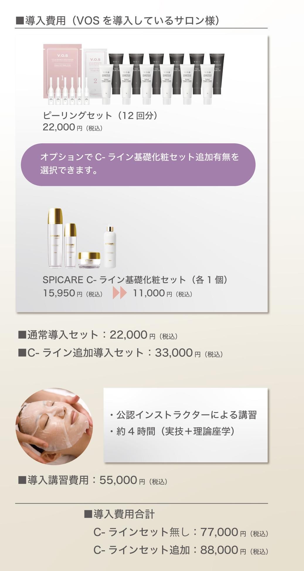 V.O.S Restoration Peel Set ホワイト1セット V.O.S Restoration Peel