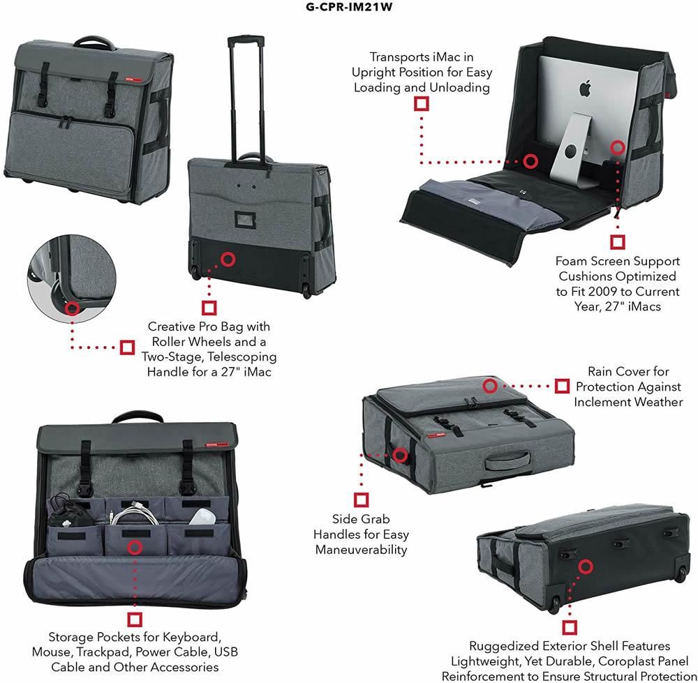 G-CPR-IM21W / iMac用 トートバッグ iMac Tote Series 21インチ用