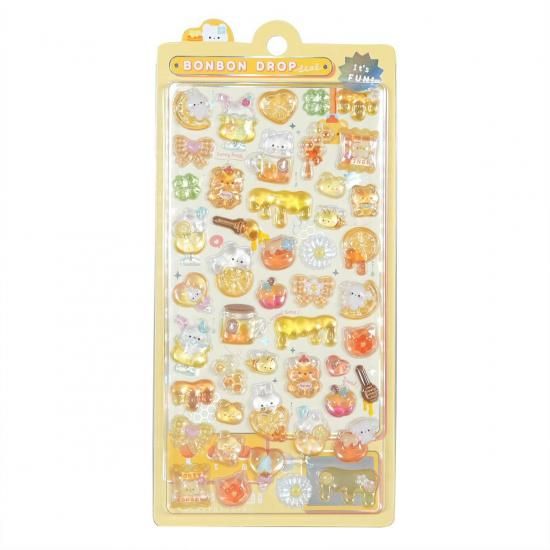 ネコポス対応】ボンボンドロップシール はちみつボンボン - クーリア